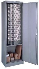 Lund Key Storage Cabinet 1140 Capacity 5/8" Hooks Hold 6 Keys Per Hook